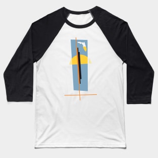 Otto Gustaf Carlsund Swedish Cubist Shapes Florida Version Baseball T-Shirt